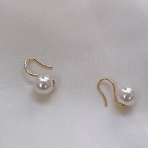 14 Karat Gold Earrings Pearls