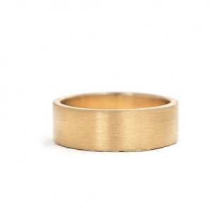 5mm Mens Wedding Band, Solid Gold Mens Wedding Ring,