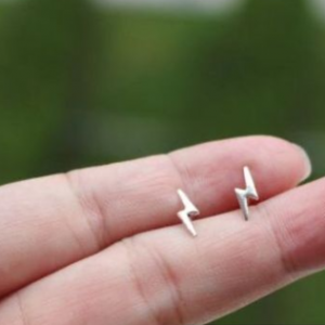Tiny Flash Earring Pure Silver