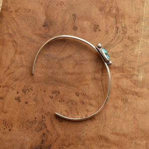 Turquoise Cuff Bracelet Sterling silve