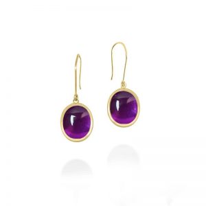 Amethyst Drop Earrings