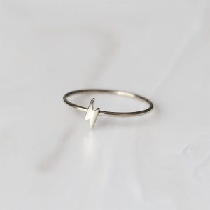 Bolt ring In silver