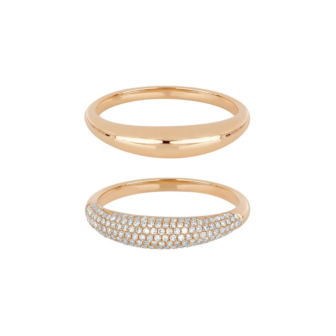 The Hallow Duo Set on 14K Gold