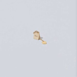 Golden Tea Bag Memory Charm 18 karat gold