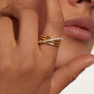 The Golden Sway Ring 18K Gold