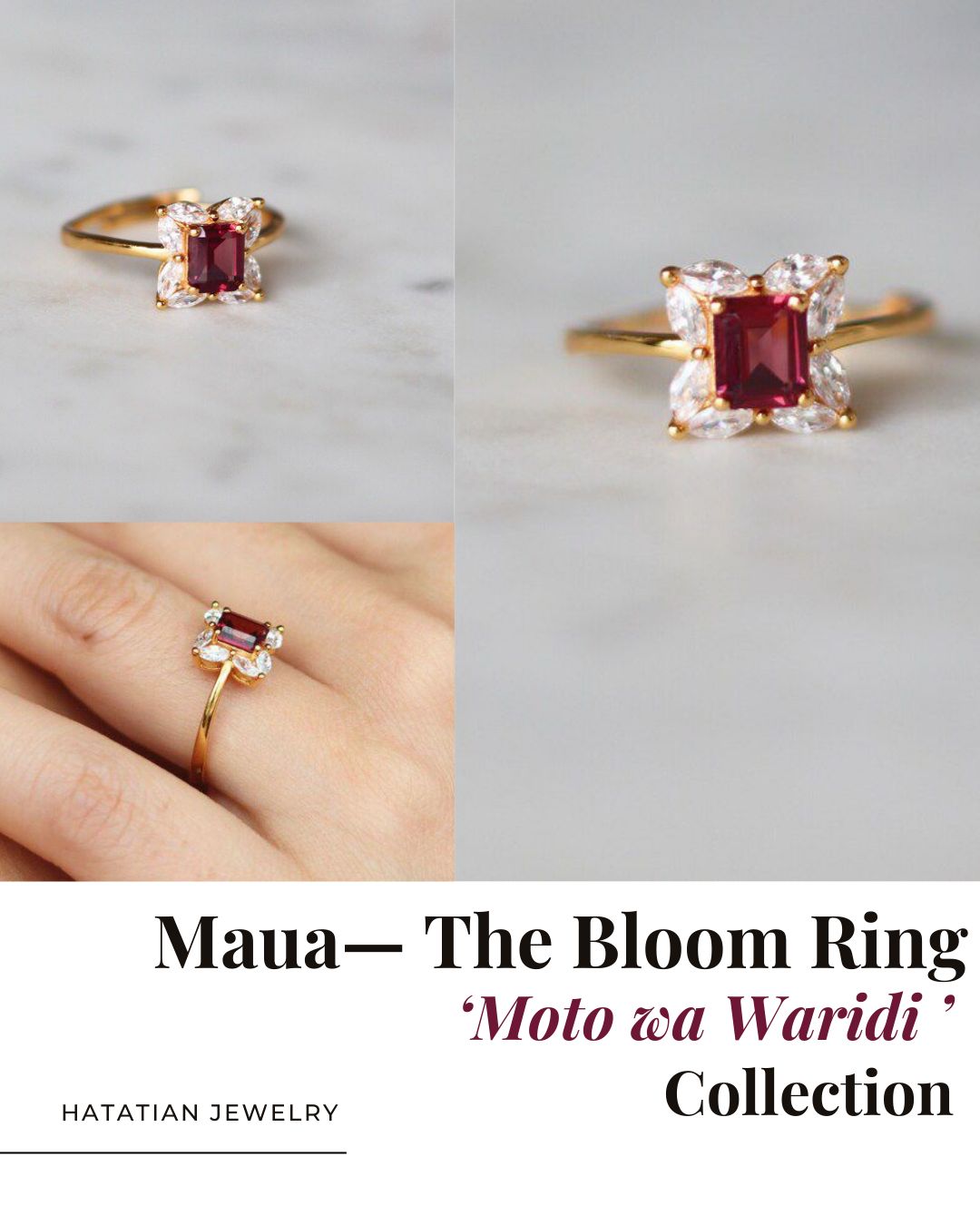 Nuru — The Light Ring in 18k Gold